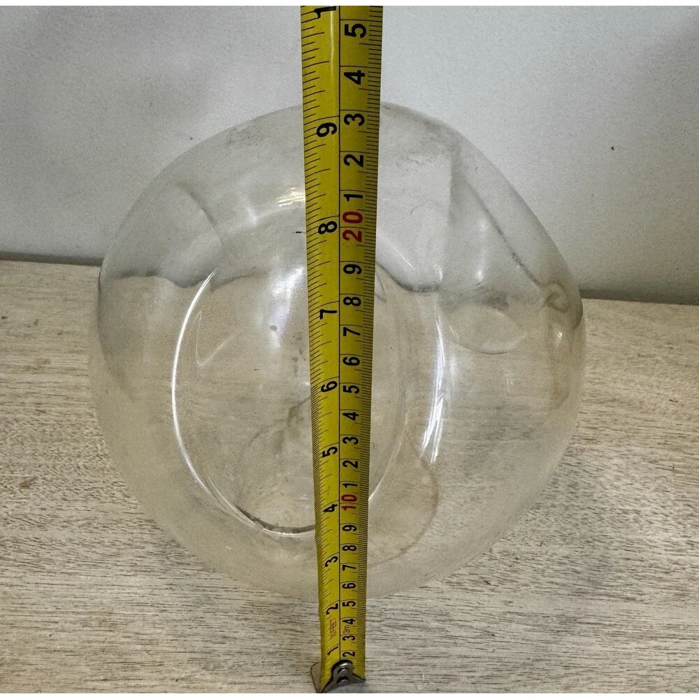 Vintage 1978 Buzz Blodgett Unreal Sitting Bubble Lite Glass Candle Holder